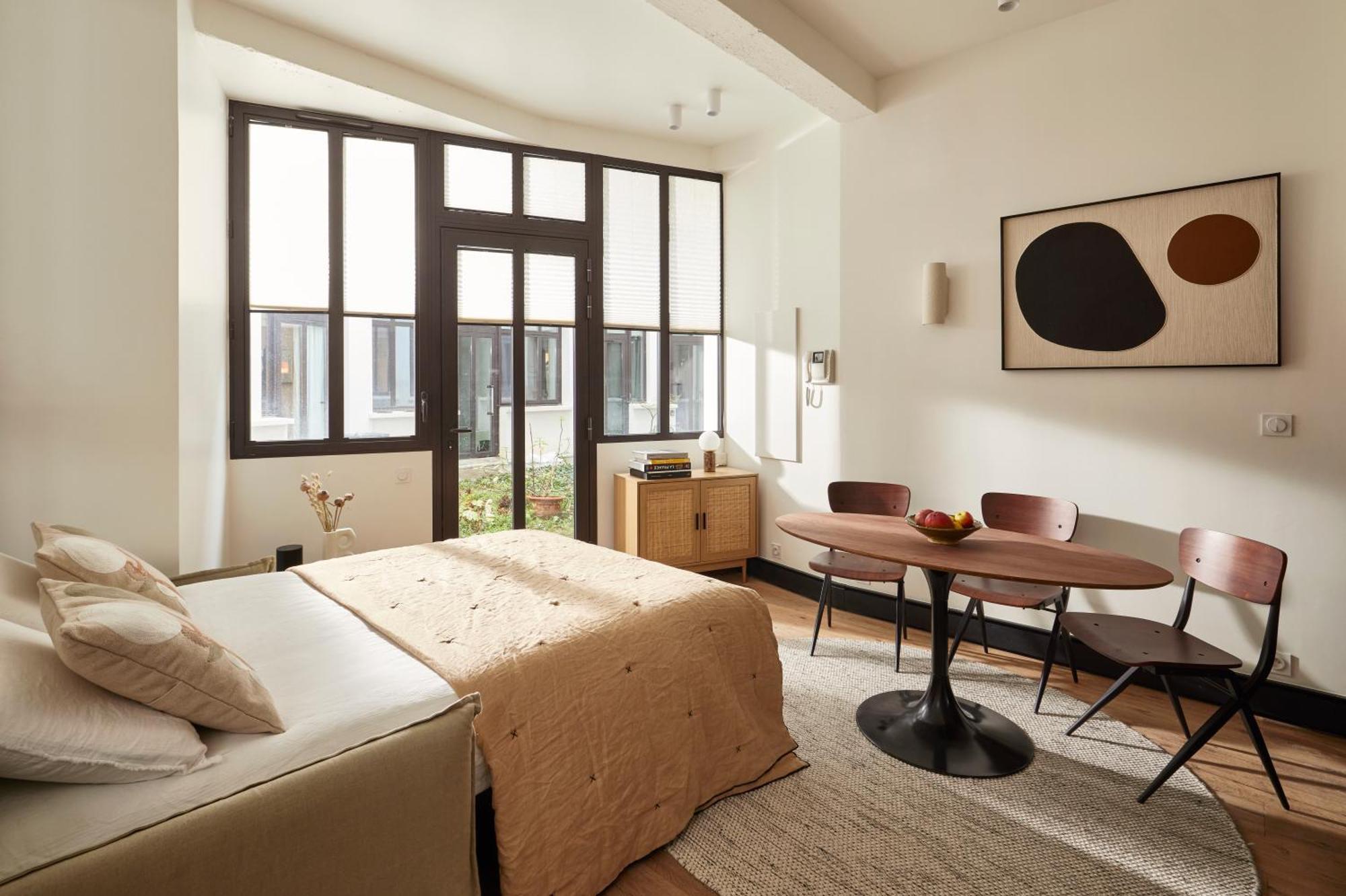 Cosy 1br With Outside Space Near Canal Saint Martin Apartamento
